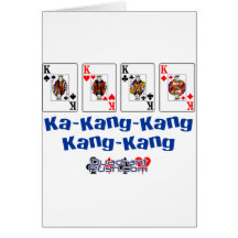 Ka Kang Linie Grußkarte