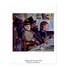 Kabarett durch Reichshoffen durch Edouard Manet Postkarten