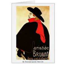 Kabarett-Sohn durch Toulouse-Lautrec Henri De Karten