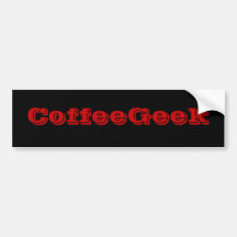 Kaffee-Aussenseiter Auto Sticker