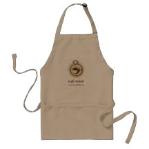 Kaffee-Bar-Angestellt-Schürze