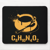 Kaffee C8H10N4O2 Mousepads