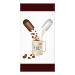 KAFFEE KAPSELT BOHNEN-MILCH-VEKTORikonen-LOGO-PILL Bilderkarten