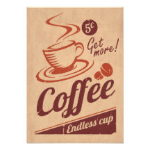 Kaffee Photodrucke