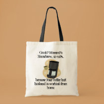 Kaffee-Schwein-Ehemann-Tasche taschen