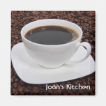 Kaffeebohne-Becher-Magnet