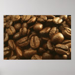 Kaffeebohne-Plakat-Kunst