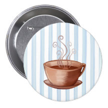 Kaffeetasse-Knopf Anstecknadel