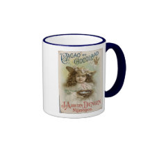 KAFFEETASSEN - HEISSER KAKAO - VINTAGE BECHER - GE
