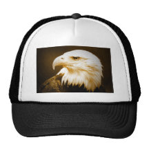 Kahles Amerikaner-Eagle-Auge Trucker Caps