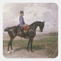 Kaiser Franz Joseph I auf seinem österreichischen  Stickers