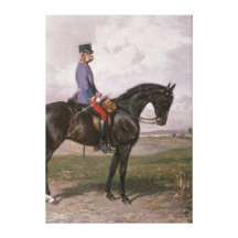 Kaiser Franz Joseph I auf seinem österreichischen  Galerie Falt Leinwand