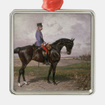 Kaiser Franz Joseph I auf seinem österreichischen  Weinachtsornamente