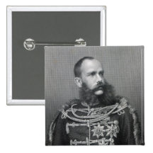Kaiser Franz Joseph I von Österreich Anstecknadel