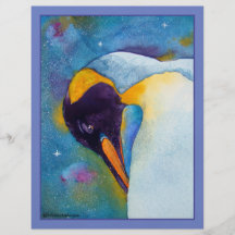Kaiser-Pinguin Vollfarbige Flyer