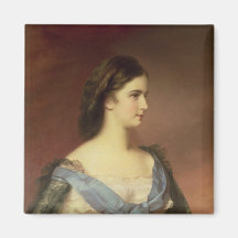 Kaiserin Elizabeth von Bayern als jungen Frau Kühlschrankmagnet
