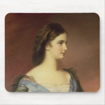 Kaiserin Elizabeth von Bayern als jungen Frau Mousepads