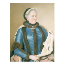 Kaiserin Maria Theresa von Österreich, c.1770 Postkarte