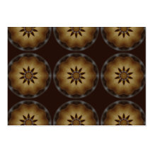 Kaleidoskop-geometrische Brown-Visitenkarten