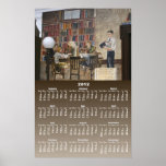 Kalender ~ Druck WPA-Wandgemälde 8 Plakatdrucke