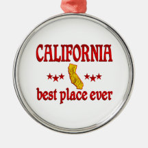 Kalifornien am besten weihnachtsornament