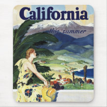 Kalifornien dieser Sommer Mousepads