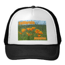 Kalifornien-Mohnblumen Cap