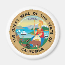 Kalifornien, USA Kühlschrankmagnete