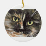 Kaliko-Katzen-Gesichts-Weihnachtsverzierung Ornamente