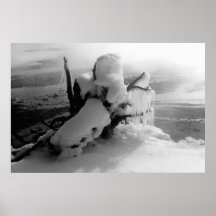 Kaltes Winter-Plakat