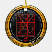 kamea Mars Talisman Ornament