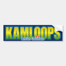 Kamloops Stoßdämpfer Autosticker