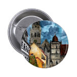 Kammgarn-stoff Deutschland Schloss- und Kirchen-Wa Anstecknadelbutton
