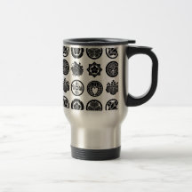 kamon pattern コーヒーマグ