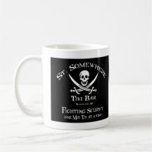 Kämpfende Scurvy Kaffeetasse
