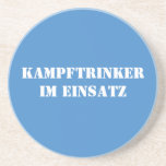 Kampftrinker im Einsatz Untersatz