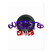 Kanada kanadische DUBSTEP DnB Reggae Electro-Rave Postkarten