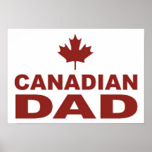 Kanadischer Vati Plakate