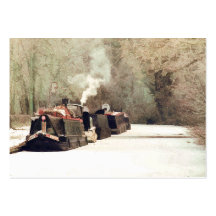 KANAL-BOOTE BRITISCH VISITENKARTENVORLAGEN