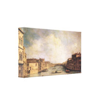 Kanal Giovanni Antonio - Canal Grande Leinwand Drucke