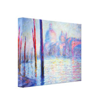 Kanal großartig durch Claude Monet Gespannte Galeriedrucke