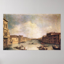 Kanal-Großartiger Kanal Giovanni Antonio Plakatdrucke