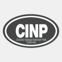 Kanal-Insel-Nationalpark Sticker