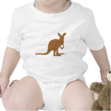 Känguru-Känguru-Australienbeutelkunst-Tier Hemd