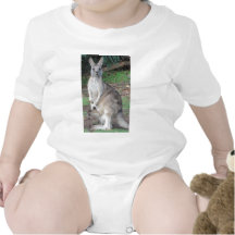 Känguru und Joey Babybody