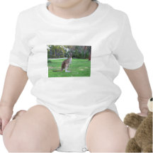 Känguru und Joey Strampelanzüge