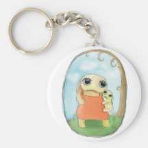 Kaninchen-Liebe keychain Schlüsselanhänger