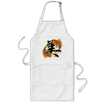 Kanji Koi Fisch-Schönheit Schürzen