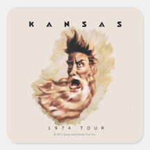 KANSAS - Ausflug 1974 Sticker