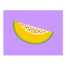 Kantalupen-Kantalupe Mushmelon Frucht-Bonbon-Gesun Postkarte